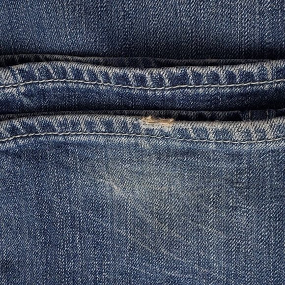 Miss Me Womens Bootcut Jeans Blue Embellished Studs Sang Real Only the Chosen 25 - Picture 9 of 9